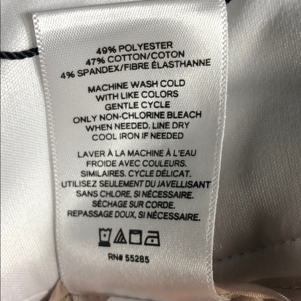 Express Cropped Straight High Rise, Size 4R - Picture 5 of 6